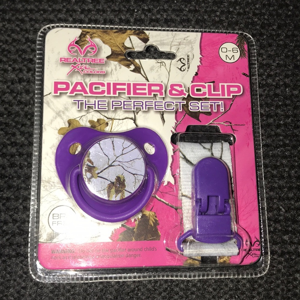 Pacifier and clip
